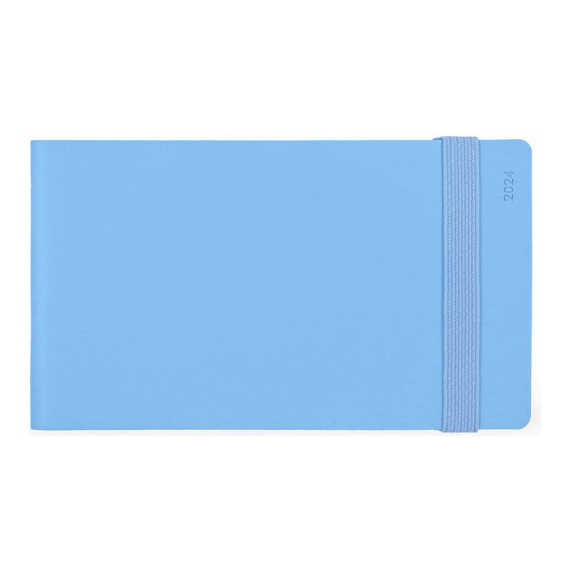 8053610789058-Agenda semainier - 1 semaine sur 2 pages - 14 x 8 cm - bleu cristal - Legami Colours Colle-P_405142932_4-0