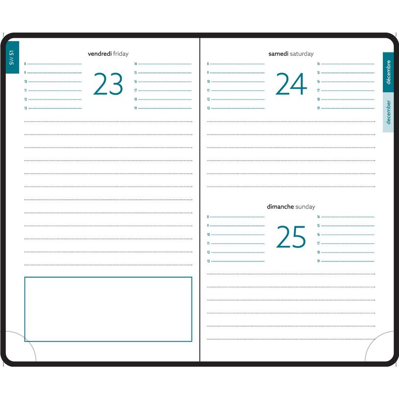 3660942082419-Agenda de poche Mini Labo - 1 jour par page - 10 x 15 cm - beige - Exacompta-P_405147045_3-2