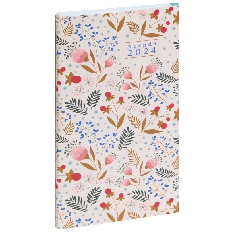 3660942089524-Agenda de poche Mini Labo - 1 semaine sur 2 pages - 9 x 17,5 cm - beige - Exacompta-P_405147046_1-0