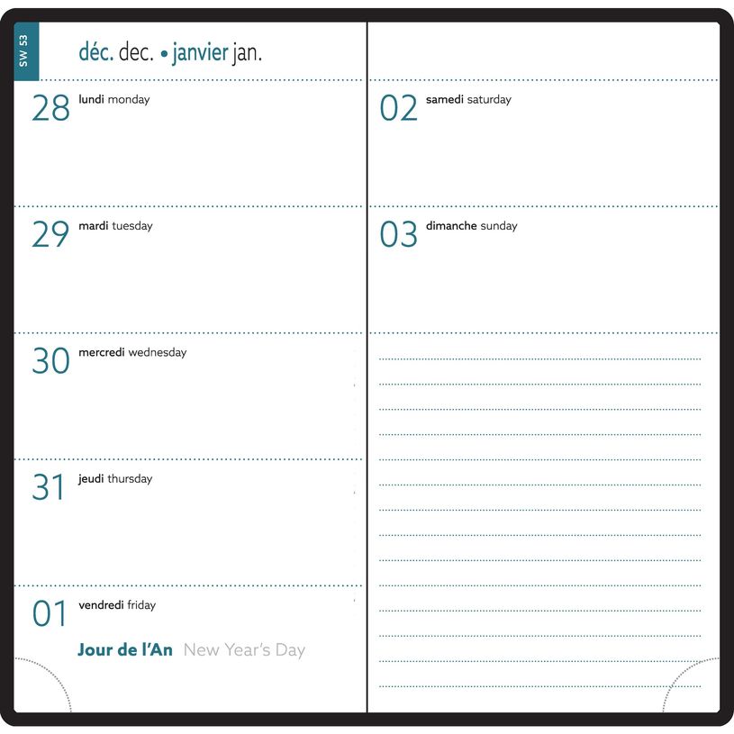 3660942089524-Agenda de poche Mini Labo - 1 semaine sur 2 pages - 9 x 17,5 cm - beige - Exacompta-P_405147046_3-2
