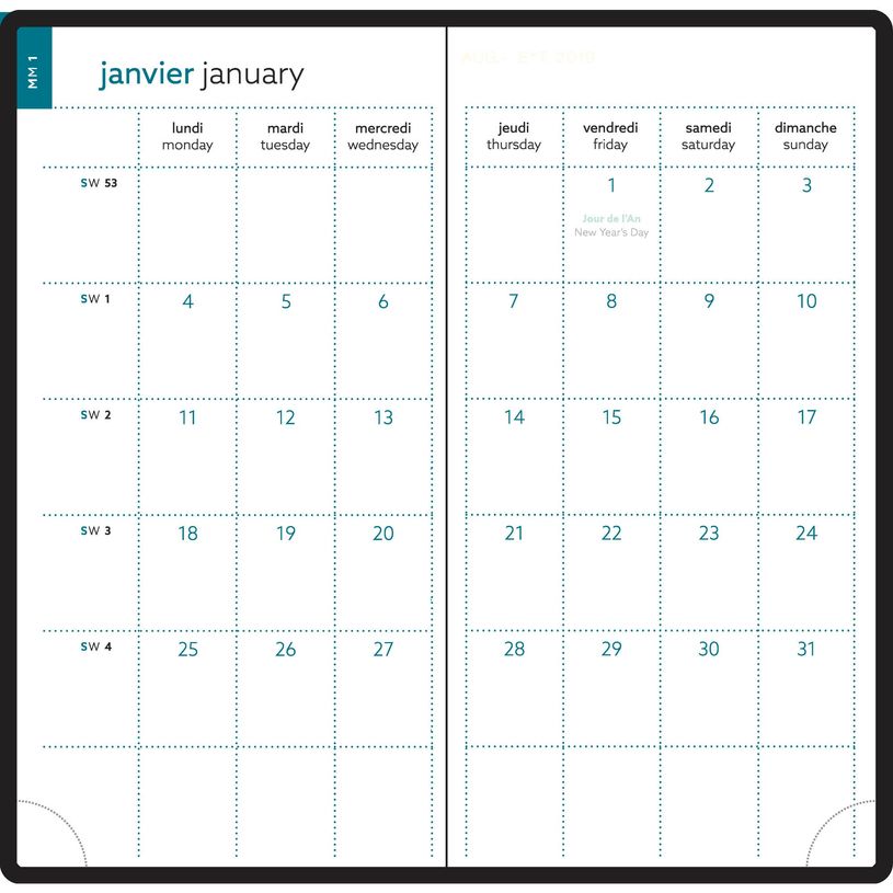 3660942089524-Agenda de poche Mini Labo - 1 semaine sur 2 pages - 9 x 17,5 cm - beige - Exacompta-P_405147046_5-4