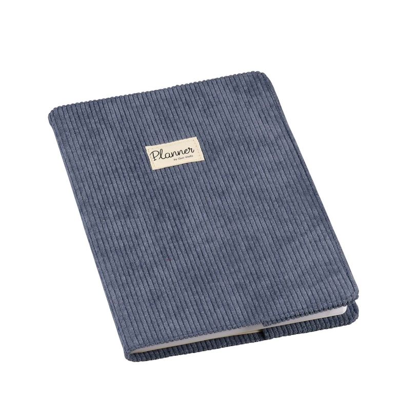 3371010500352-Agenda Colette Ministre avec répertoire - 1 semaine sur 2 pages - 16 x 24 cm - bleu lavande - Quo Vadi--1