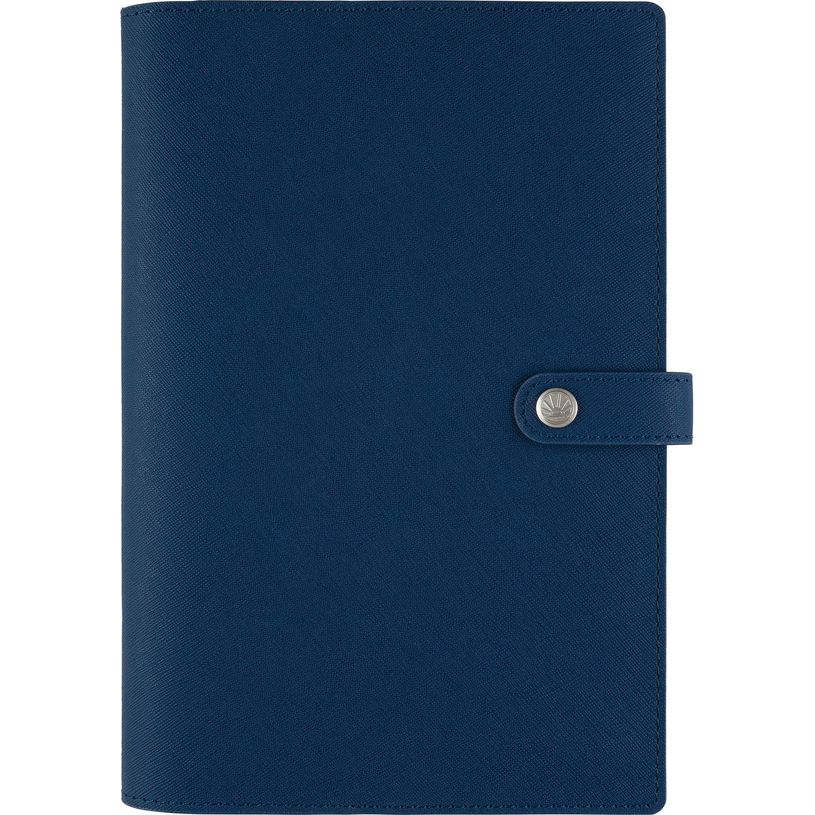 3664447161044-Agenda à spirale Kent - 1 semaine sur 2 pages - 17 x 24,5 cm - bleu marine - Oberthur-P_405149041_1-0