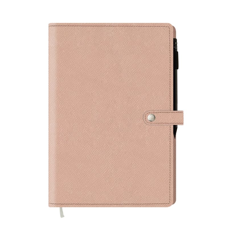 3664447159553-Agenda à spirale Lady Kent - 1 semaine sur 2 pages - 17 x 24,5 cm - nude - Oberthur-P_405149057_1-0
