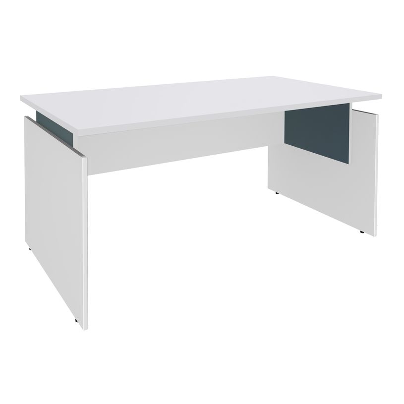 3253310371156-Bureau INEO JET UP Bureau Vallée - Réglable en hauteur - L140 x H74/78/82 x P80 cm - Pieds blanc - pl-P_405151988_1-0
