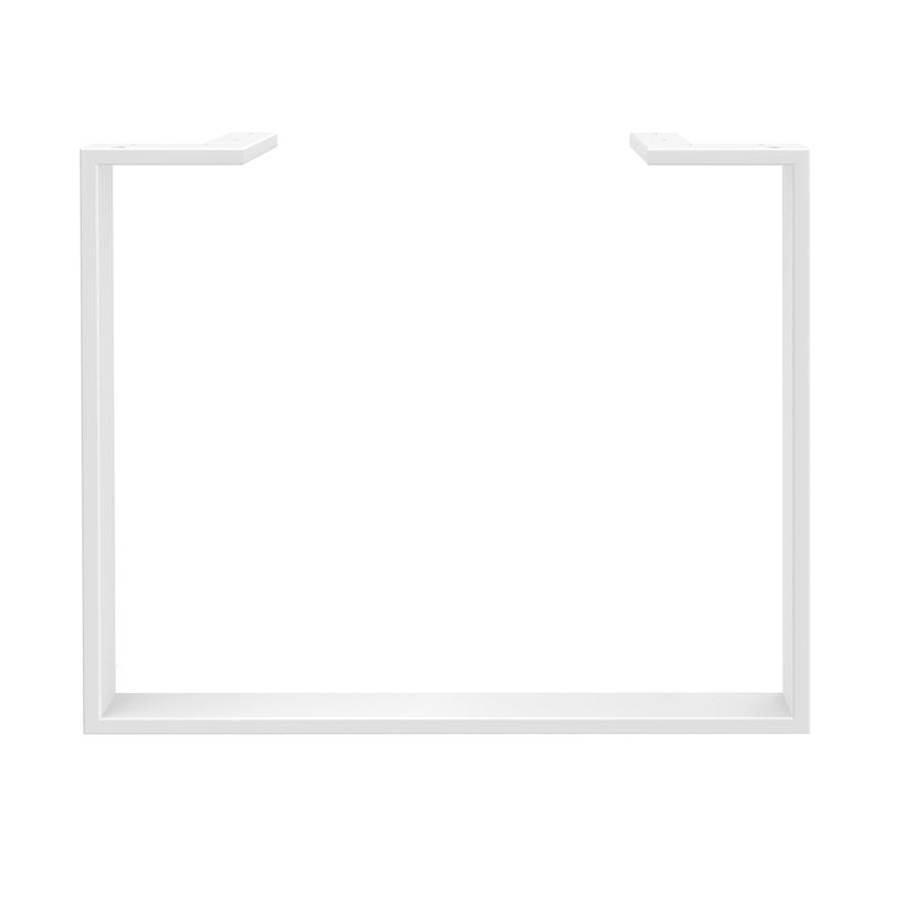 3253310248946-Bureau droit LOFTER - L180 cm - Plateau imitation noyer - pied blanc-P_405152122_3-2