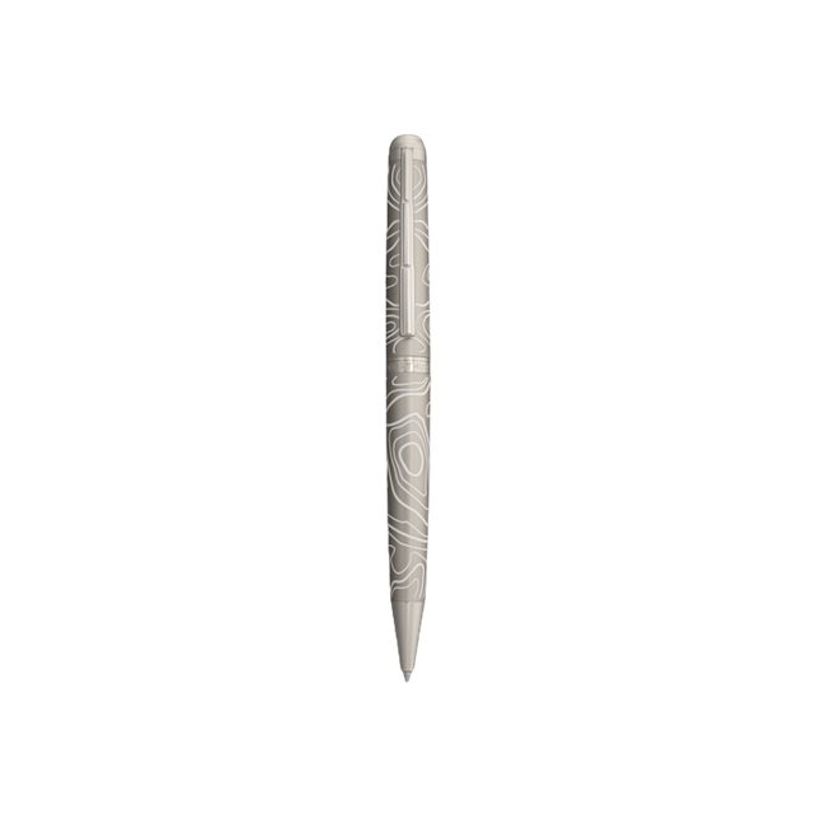 3108722416615-Oberthur Twist Himalaya - Stylo à bille - nickel blanc-P_405157454_1-0