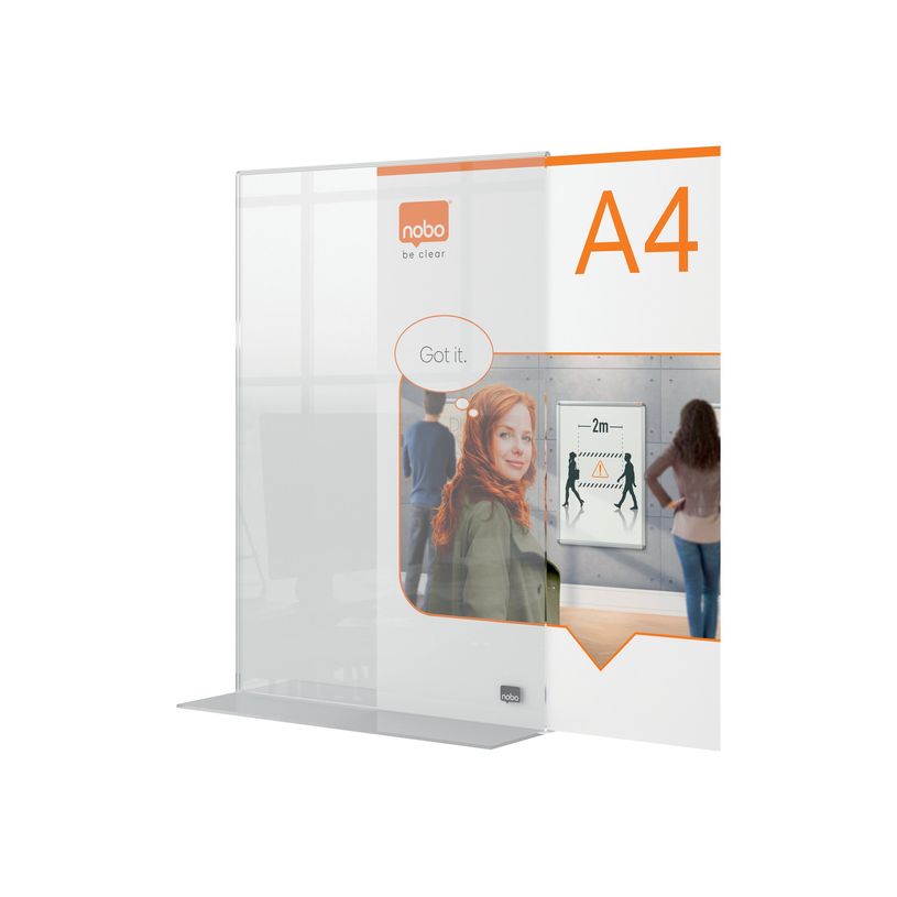 5028252620840-Nobo Premium Plus - Présentoir - pour A4 - double face - transparent-P_405159880_1-0