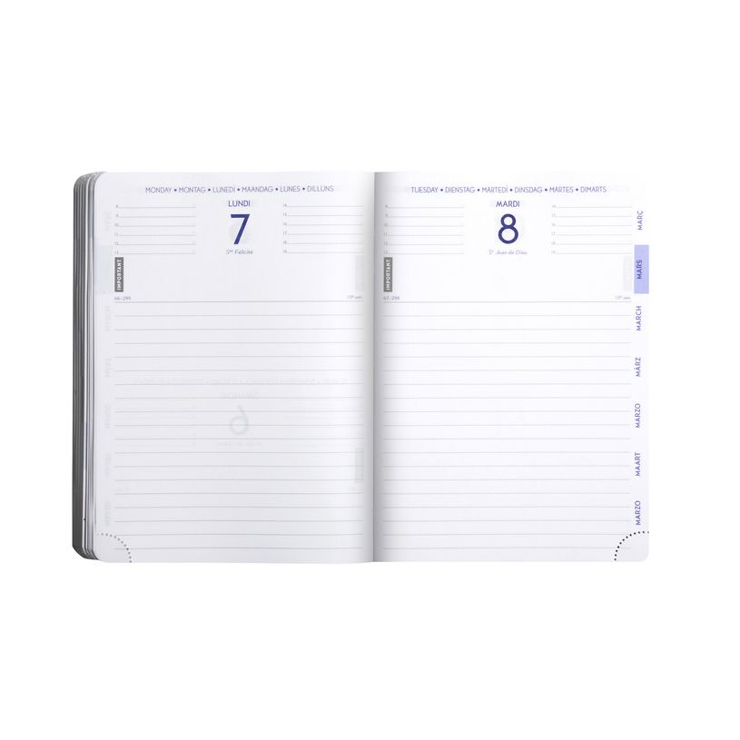 3660942084178-Agenda Les Vilaines Filles - 1 jour par page - 12,5 x 17,5 cm - je veux - Exacompta-P_405161257_2-1