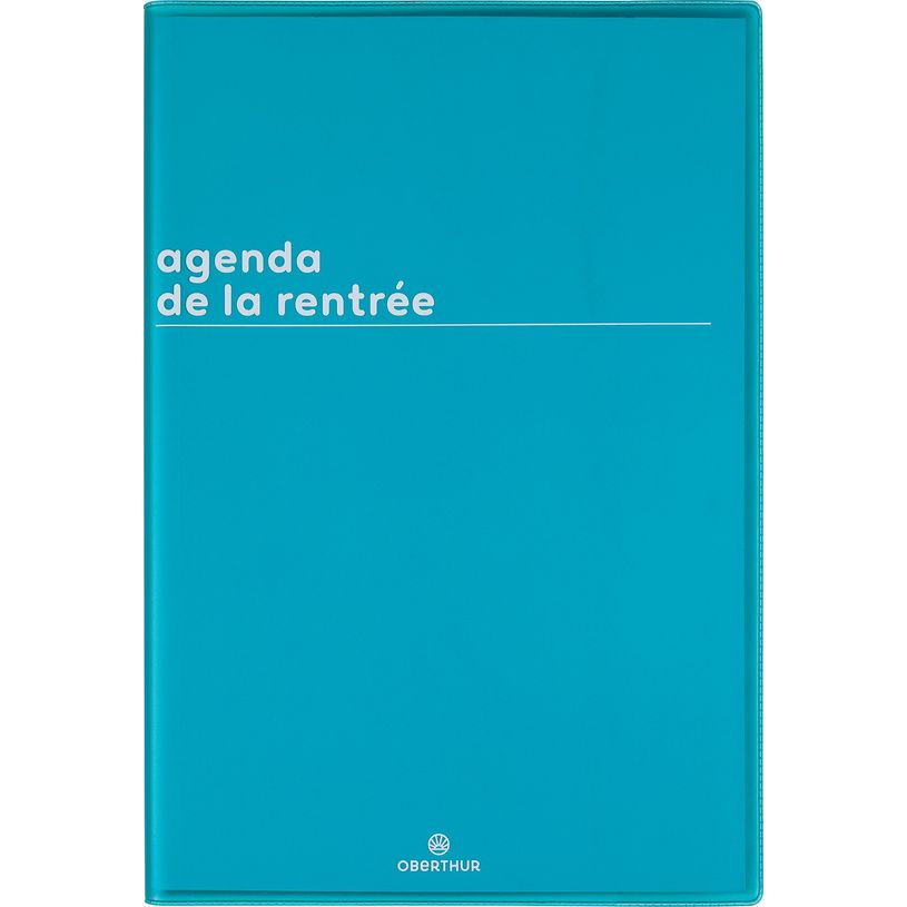 3664447174938-Agenda Boréal - 1 semaine sur 2 pages - 16 x 24 cm - vert - Oberthur-P_405162055_1-0