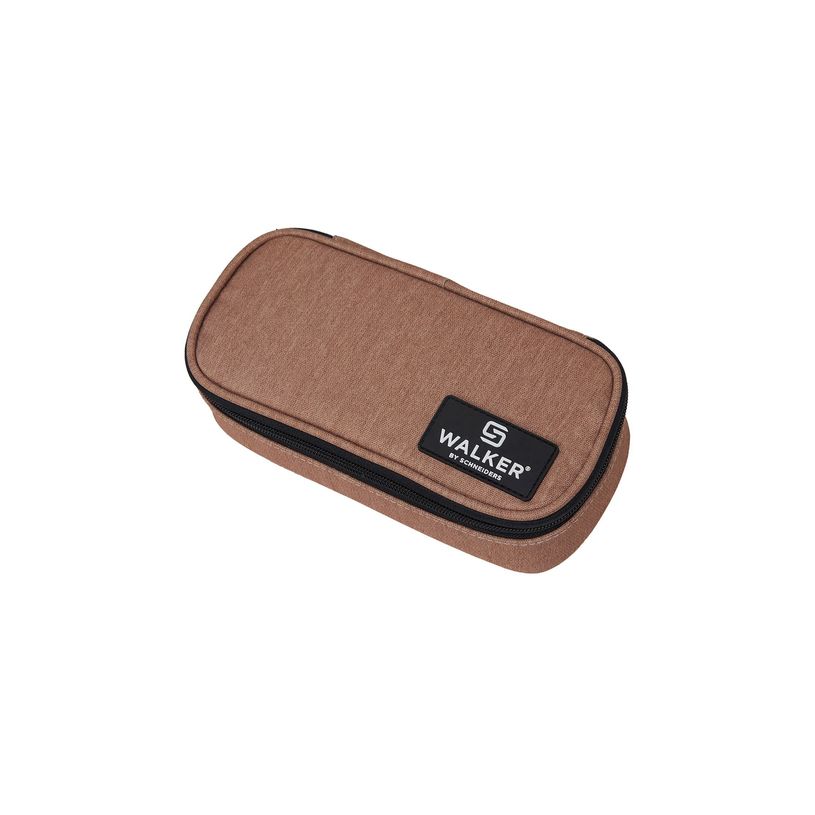 9002638235121-Trousse plumier Walker Pure Eco - 1 compartiment - biscuit (marron) - Carpentras-P_405162462_1-0