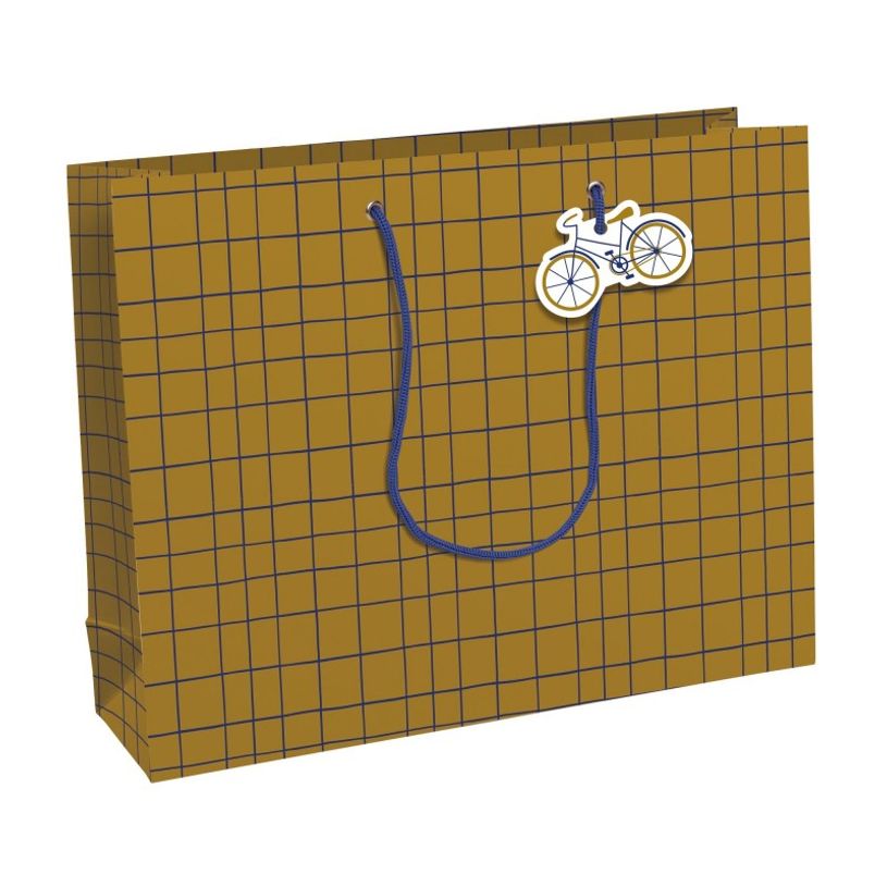 5033601012689-Clairefontaine Rhodia 72'S - Sac cadeau - 37.3 cm x 11.8 cm x 27.5 cm - vélo - kraft - pa-P_405164695_1-0