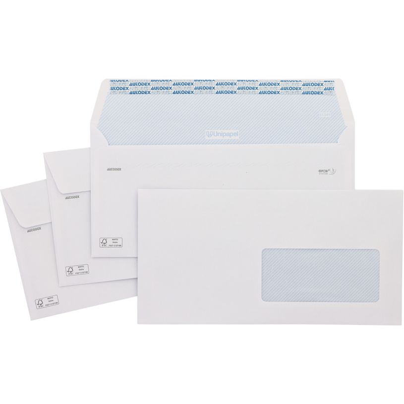 8413623080977-Unipapel - Enveloppe - 115 x 225 mm - portefeuille - côté ouvert - auto-adhésif (peler et sceller) - 1 -P_405165184_1-0