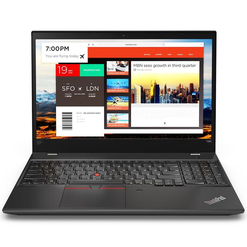 3701637816633-Lenovo T580 - PC portable 15.6" reconditionné grade B - Intel Core i5-8350U - 8 Go RAM - -P_405177409_1-0