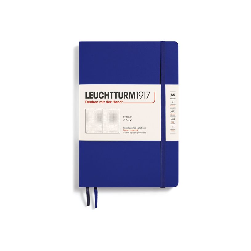 4004117644085-Leuchtturm1917 - Carnet de notes A5 (145 x 210 mm) - pointillés - 123 pages - ink-P_405181961_1-0