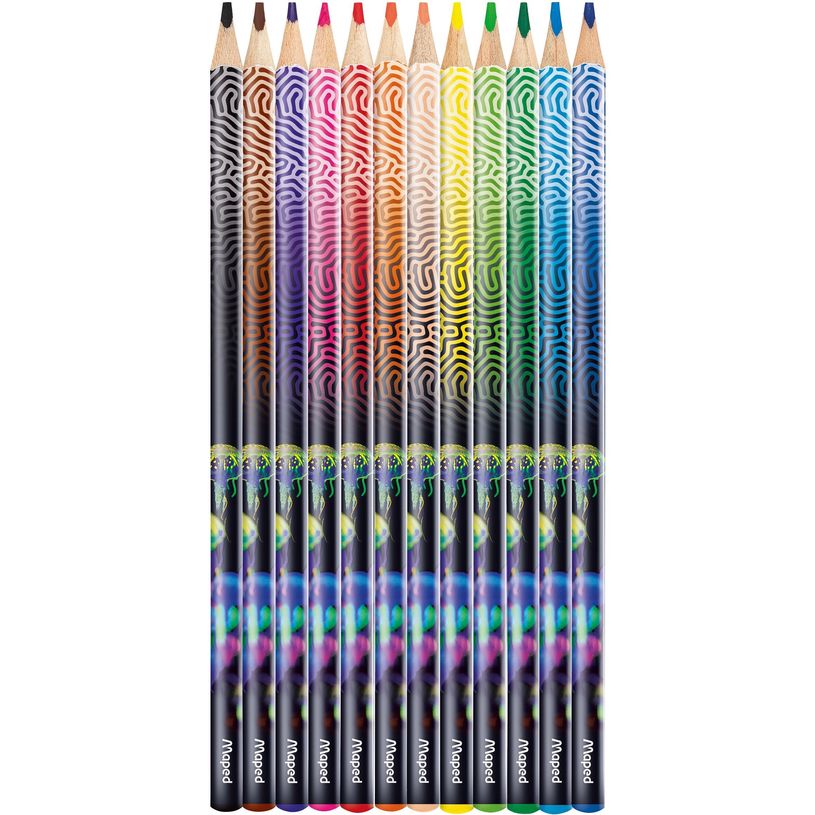 3154148317036-Maped Deepsea Paradise - 12 Crayons de couleur bois en pochette carton-P_405184389_3-1