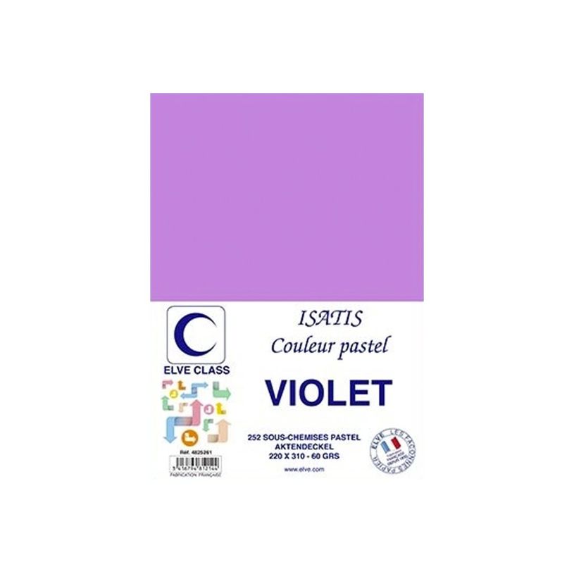 3416794812144-Elve Class Isatis - 252 sous-chemises - 60 gr - 220 x 310 mm - violet pastel-P_405185639_1-0