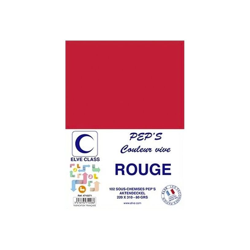 3416794712086-Elve Class Pep's - 102 sous-chemises - 80 gr -220 x 310 mm - rouge-P_405185663_1-0