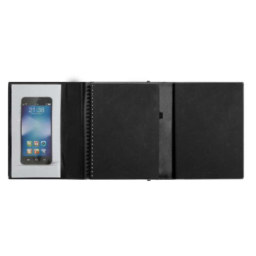 3660942086097-Agenda de bureau Kaa All in One Visuel Horizons 20S spiralé - 1 semaine sur 2 pages - Carnet de notes - 15 x 21 cm ---2