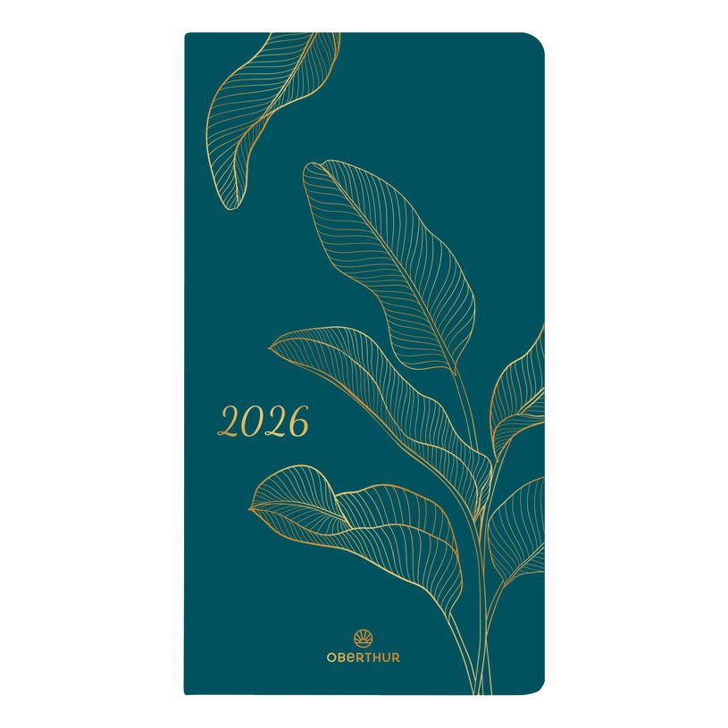 3664447208329-Agenda de poche Astoria - 1 semaine sur 2 pages - 9,5 x 17 cm - bleu - Oberthur--0