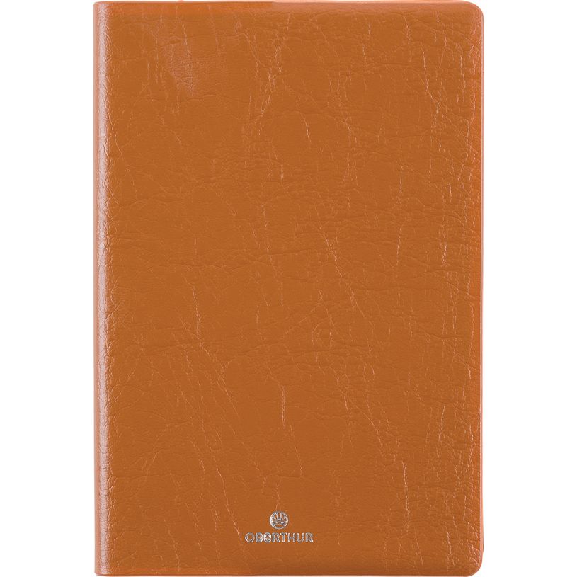 3664447207773-Agenda de poche Odessa - 1 semaine sur 2 pages - 10 x 15 cm - marron - Oberthur--0