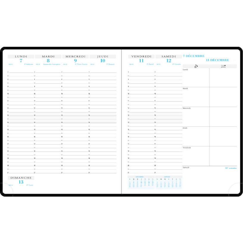 3660942086172-Agenda de bureau Sésame Horizons 22 - 1 semaine sur 2 pages - 18,5 x 22,5 cm - disponible dans dif-P_405186224_7-4