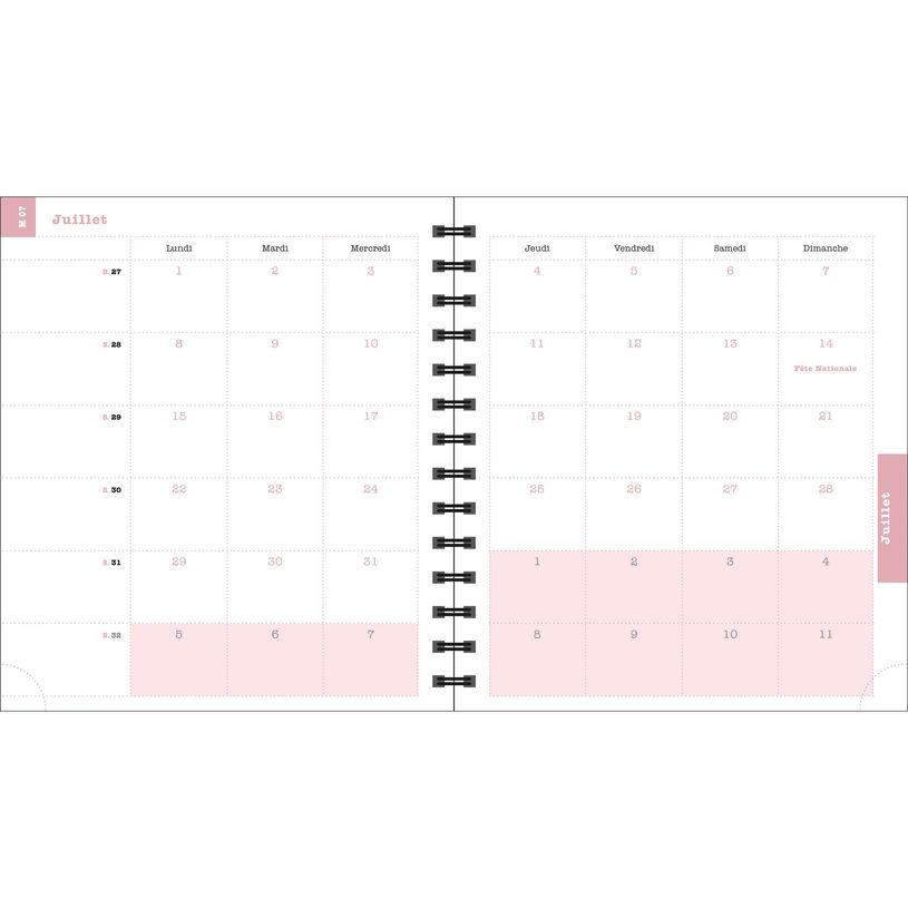 3660942085984-Exacompta Dodo & Cath Lady - Agenda 2025 - semainier - reliure à anneaux métalliques - 18 W - 150 x 1-P_405186228_5-4