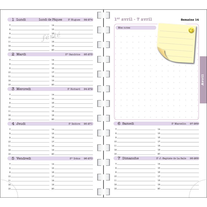 3660942085779-Exacompta - Dodo & Cath 16W - Agenda de poche - 90 x 160 mm-P_405186241_7-5