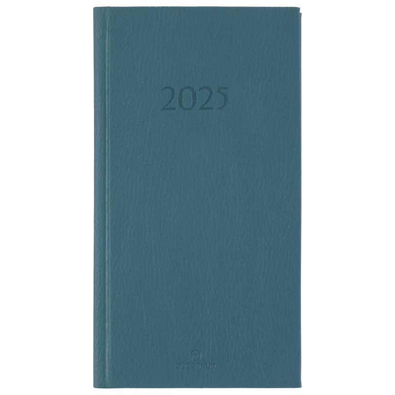 3664447206165-Agenda London - 1 semaine sur 2 pages - 9,5 x 17,5 cm - gris - Oberthur-P_405187975_1-0