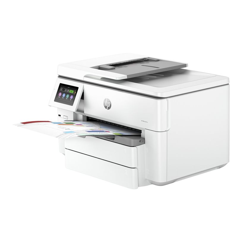0196337487932-HP Officejet Pro 9730e Wide Format All-in-One - Imprimante multifonctions - couleur - jet d'encre - A3/Ledger (297 x 432 mm) (original) - A3 (support) - jusqu'à 18 ppm (copie) - jusqu'à 22 ppm (impression) - 250 feuilles - U-P_405188467_17-9