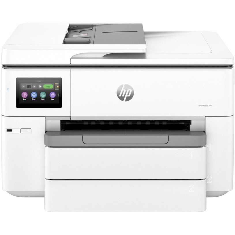 0196337487932-HP Officejet Pro 9730e Wide Format All-in-One - Imprimante multifonctions - couleur - jet d'encre - A3/Ledger (297 x 432 mm) (original) - A3 (support) - jusqu'à 18 ppm (copie) - jusqu'à 22 ppm (impression) - 250 feuilles - US-P_405188467_2-0
