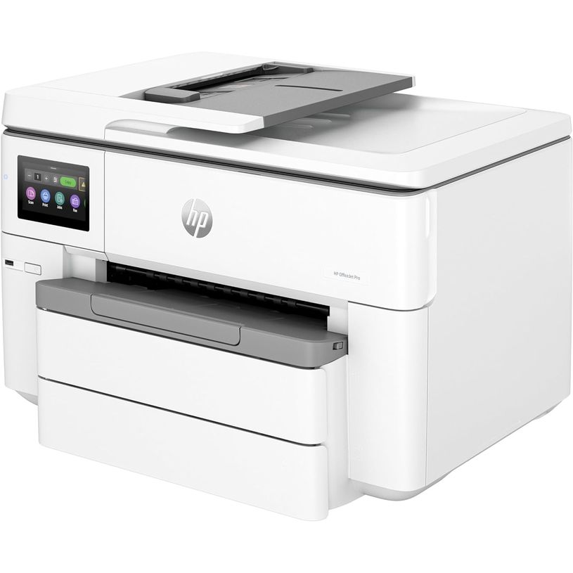 0196337487932-HP Officejet Pro 9730e Wide Format All-in-One - Imprimante multifonctions - couleur - jet d'encre - A3/Ledger (297 x 432 mm) (original) - A3 (support) - jusqu'à 18 ppm (copie) - jusqu'à 22 ppm (impression) - 250 feuilles - US-P_405188467_3-1