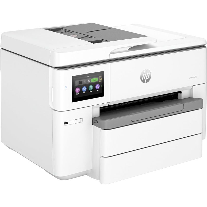 0196337487932-HP Officejet Pro 9730e Wide Format All-in-One - Imprimante multifonctions - couleur - jet d'encre - A3/Ledger (297 x 432 mm) (original) - A3 (support) - jusqu'à 18 ppm (copie) - jusqu'à 22 ppm (impression) - 250 feuilles - US-P_405188467_4-2