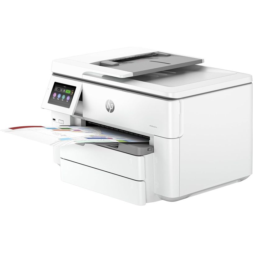 0196337487932-HP Officejet Pro 9730e Wide Format All-in-One - Imprimante multifonctions - couleur - jet d'encre - A3/Ledger (297 x 432 mm) (original) - A3 (support) - jusqu'à 18 ppm (copie) - jusqu'à 22 ppm (impression) - 250 feuilles - US-P_405188467_5-3