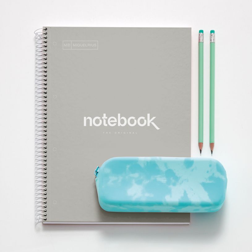 8422593467329-Notebook Emotions, couverture rigide, A4 lignes horizontales 7 mm, 120 feuilles de 5 couleurs, Miquelri--2