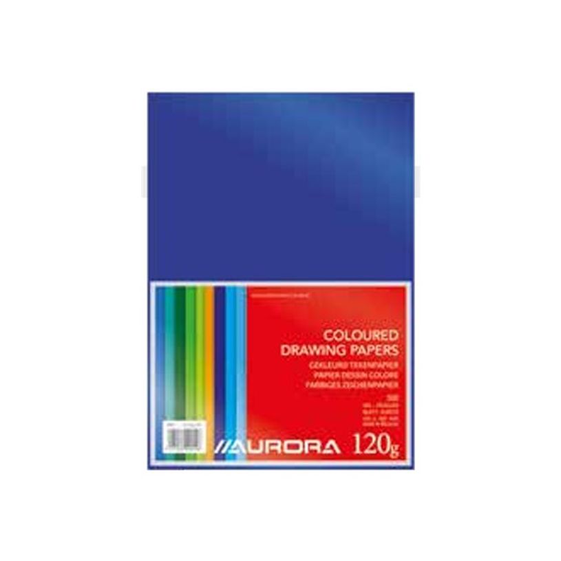 5411028090525-Aurora Art & Craft - Feuille volante de papier à dessin - A4 - 100 pages - vert clair - u-P_405216565_1-0