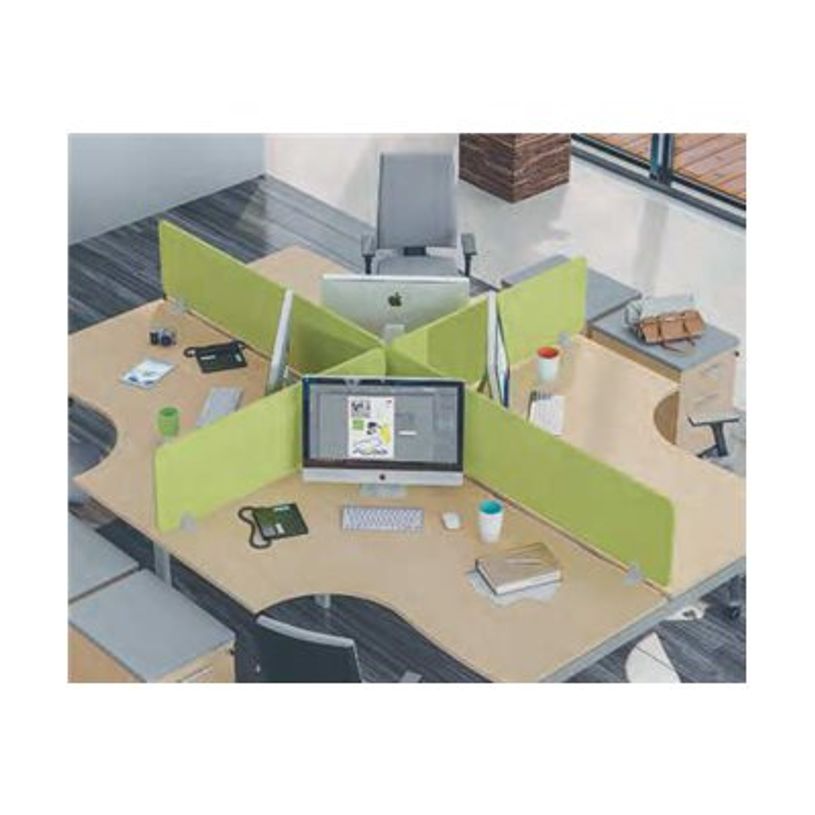 3253310546011-Écran de séparation acoustique pour bureau (sans support de fixation) - L180 x h40 cm - -P_405224040_2-1