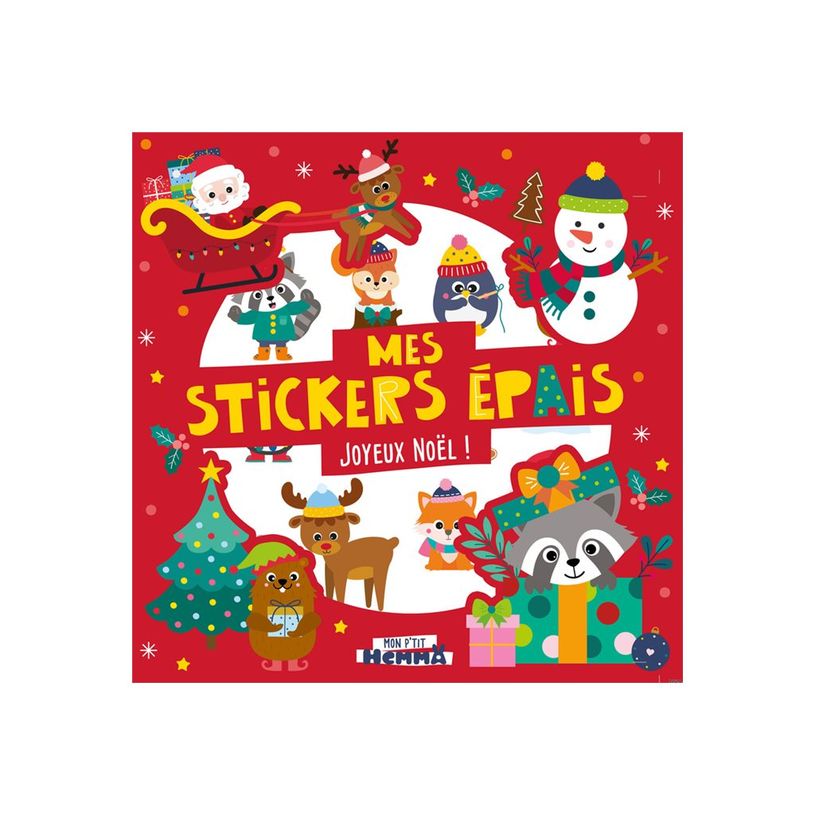 9782508059223-Mon P'tit Hemma - Mes stickers épais - Joyeux Noël ! - livre d'activités-P_405225233_1-0