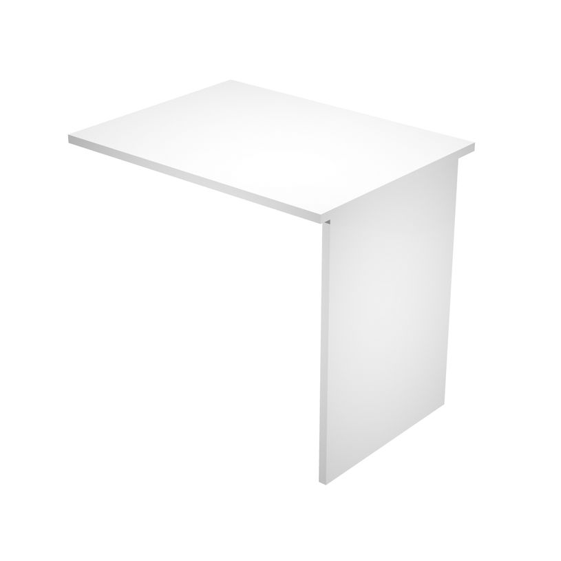 0404052257977-Retour direct pour Bureau Trend pieds panneau - L80 - plateau blanc-P_405225797_1-0