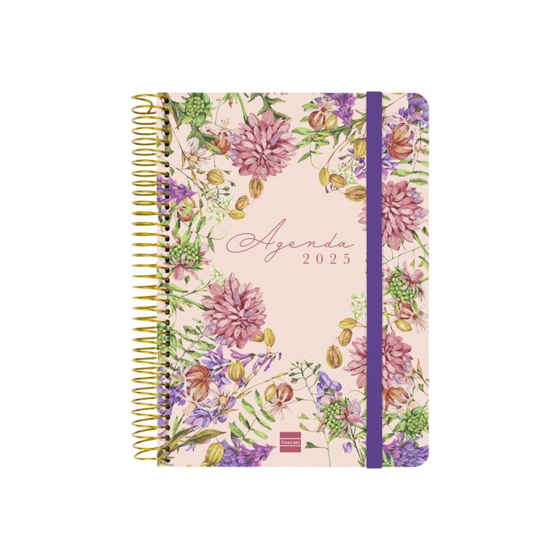 8422952391791-Finocam Chloe - Agenda - 2025 - 1 jour par page - reliure à spirale - E10 - 155 x 212 mm -P_405227317_7-0