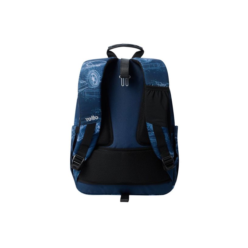 7704758952156-Totto Acuareles - Sac à dos taille L - polyester - Blueprint-P_405235017_5-0