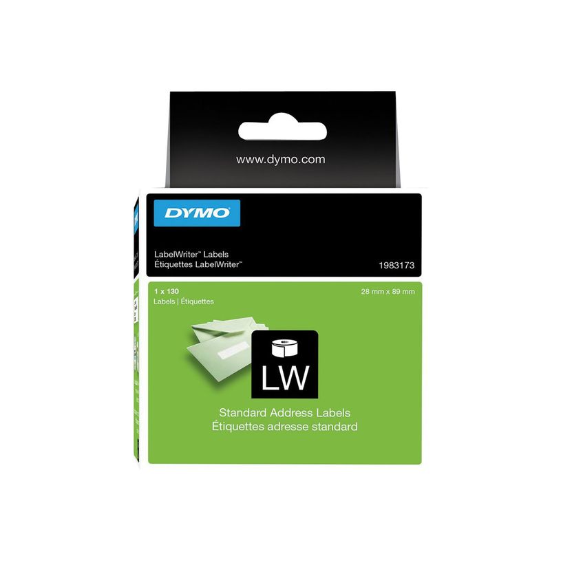 3501179831732-DYMO LabelWriter Standard - Auto-adhésif - blanc - 28 x 89 mm 130 étiquette(s) (1 rouleau(-P_405236096_1-2