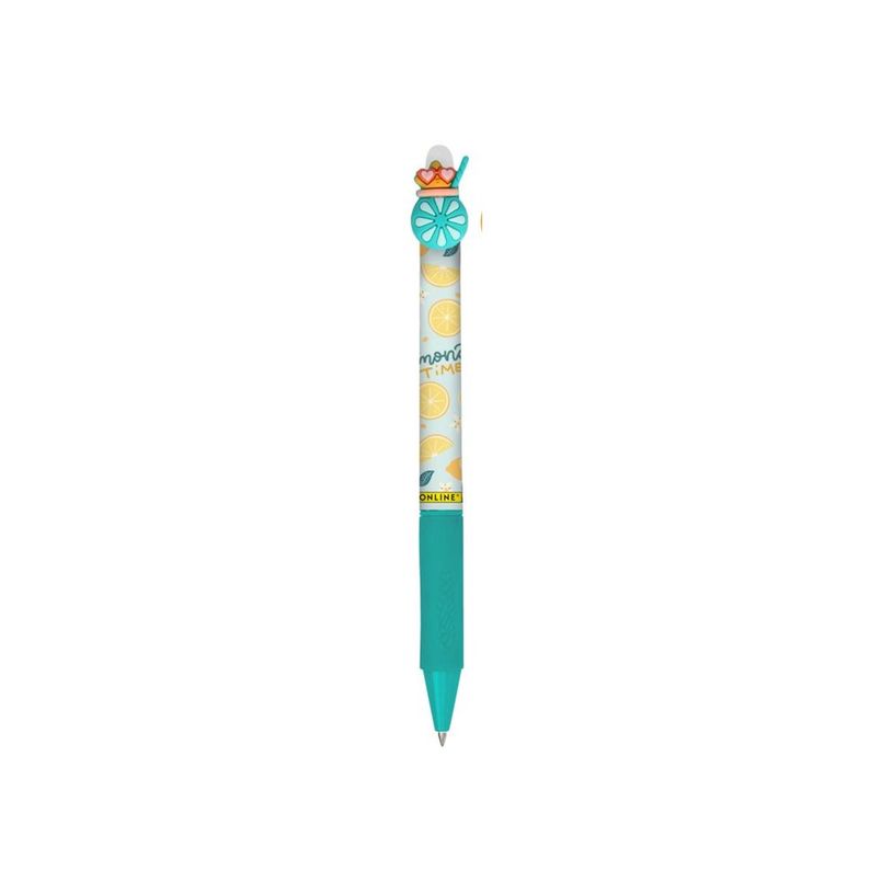 4014421354730-ONLINE magiXX Fun Fruits - Roller - lemon time - non permanent - bleu - encre gel - 0.7 mm - moy-P_405242362_2-0