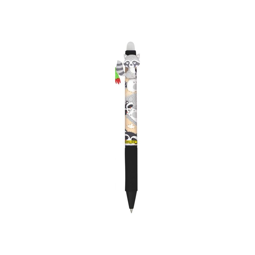 4014421354969-ONLINE magiXX Fun Wild Life - Roller - bandit racoon - non permanent - bleu - encre gel - 0.7 mm - moy-P_405242382_2-0