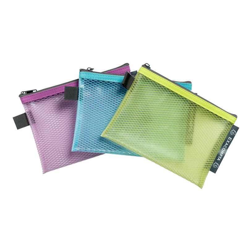 3130630381204-Exacompta Pop'N Co - Pochette à fermeture éclair - pour A6 (105 x 148 mm) - citron vert,-P_405242614_2-0