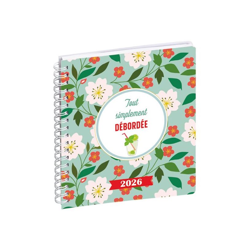 3660942089012-Exacompta Dodo & Cath Lady 16S - Agenda hebdomadaire du bureau - 2026 - semainier - reliure à spirale - 90 x 160 mm - papier blanc - couverture de carte - overfl-P_405244347_1-0