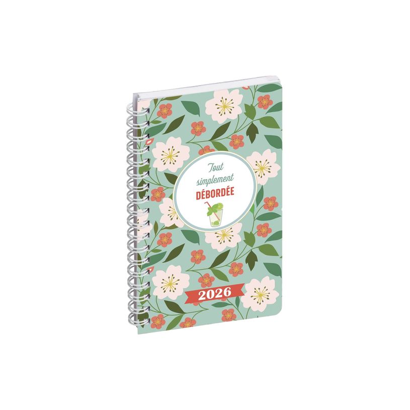 3660942089012-Exacompta Dodo & Cath Lady 16S - Agenda hebdomadaire du bureau - 2026 - semainier - reliure à spirale - 90 x 160 mm - papier blanc - couverture de carte - overfl-P_405244347_2-1
