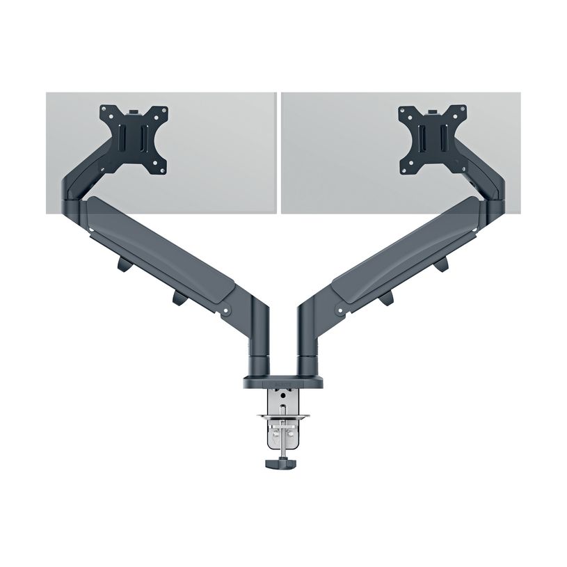4002432134687-Leitz Ergo - Bras double pour écrans - 17"- 32"- Faible encombrement - Métal - Gris fon-P_405245721_8-3