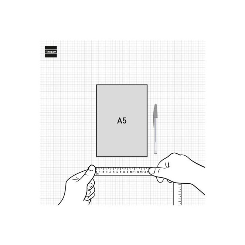 8422952393894-Finocam Nexo - Cahier de notes - A5 (148 x 210 mm) - 72 feuilles / 144 pages - papier blanc cassé - pointillé - couverture -P_405246445_4-7