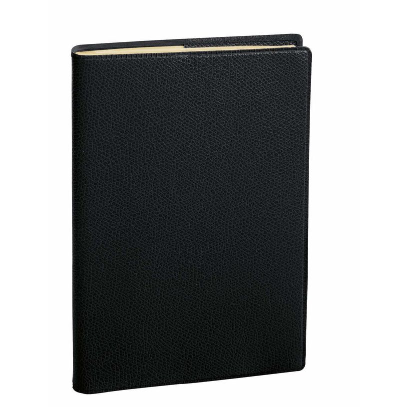 3371010191345-Agenda Année Civile - PRESIDENT PRESTIGE FR avec répertoire - Couverture Impala par 10 - Assorti : noir,rouge,bleu prusse - 21x27 cm - Semainier - 13 mois de décembre à déc--0